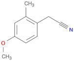Benzeneacetonitrile, 4-methoxy-2-methyl-