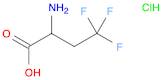 Butanoic acid, 2-amino-4,4,4-trifluoro-, hydrochloride (1:1)