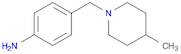 Benzenamine, 4-[(4-methyl-1-piperidinyl)methyl]-