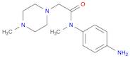 1-Piperazineacetamide, N-(4-aminophenyl)-N,4-dimethyl-