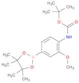 Carbamic acid, N-[2-methoxy-4-(4,4,5,5-tetramethyl-1,3,2-dioxaborolan-2-yl)phenyl]-, 1,1-dimethyle…