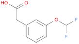 Benzeneacetic acid, 3-(difluoromethoxy)-