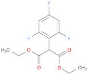 Propanedioic acid, 2-(2,4,6-trifluorophenyl)-, 1,3-diethyl ester