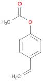 Phenol, 4-ethenyl-, 1-acetate