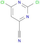 4-Pyrimidinecarbonitrile, 2,6-dichloro-