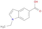 1H-Indole-5-carboxylic acid, 1-ethyl-