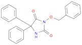 2,4-Imidazolidinedione, 5,5-diphenyl-3-(phenylmethoxy)-