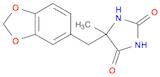 2,4-Imidazolidinedione, 5-(1,3-benzodioxol-5-ylmethyl)-5-methyl-