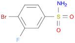 Benzenesulfonamide, 4-bromo-3-fluoro-
