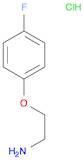 Ethanamine, 2-(4-fluorophenoxy)-, hydrochloride (1:1)