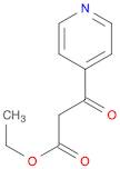 4-Pyridinepropanoic acid, β-oxo-, ethyl ester