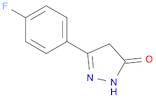 3H-Pyrazol-3-one, 5-(4-fluorophenyl)-2,4-dihydro-