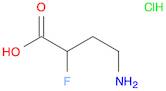 Butanoic acid, 4-amino-2-fluoro-, hydrochloride (1:1)