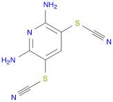 Thiocyanic acid, C,C'-(2,6-diamino-3,5-pyridinediyl) ester