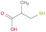 Propanoic acid, 3-mercapto-2-methyl-