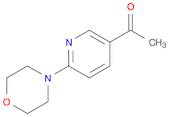 Ethanone, 1-[6-(4-morpholinyl)-3-pyridinyl]-