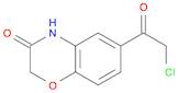 2H-1,4-Benzoxazin-3(4H)-one, 6-(2-chloroacetyl)-