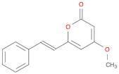 2H-Pyran-2-one, 4-methoxy-6-[(1E)-2-phenylethenyl]-
