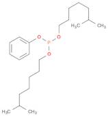 Phosphorous acid, diisooctyl phenyl ester
