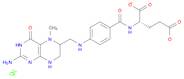 L-Glutamic acid, N-[4-[[(2-amino-3,4,5,6,7,8-hexahydro-5-methyl-4-oxo-6-pteridinyl)methyl]amino]benzoyl]-, calcium salt (1:1)