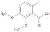 Benzoic acid, 6-fluoro-2,3-dimethoxy-