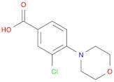 Benzoic acid, 3-chloro-4-(4-morpholinyl)-
