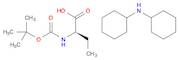 Butanoic acid, 2-[[(1,1-dimethylethoxy)carbonyl]amino]-, (R)-, compd. with N-cyclohexylcyclohexana…