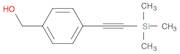 Benzenemethanol, 4-[2-(trimethylsilyl)ethynyl]-