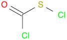 Carbonochloridothioic acid, anhydrosulfide with thiohypochlorous acid (9CI)