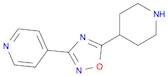 Pyridine, 4-[5-(4-piperidinyl)-1,2,4-oxadiazol-3-yl]-
