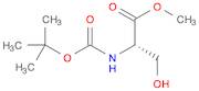 L-Serine, N-[(1,1-dimethylethoxy)carbonyl]-, methyl ester