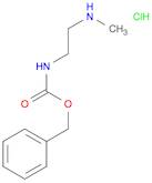 Carbamic acid, N-[2-(methylamino)ethyl]-, phenylmethyl ester, hydrochloride (1:1)