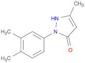 3H-Pyrazol-3-one, 2-(3,4-dimethylphenyl)-1,2-dihydro-5-methyl-