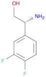Benzeneethanol, β-amino-3,4-difluoro-, (βR)-