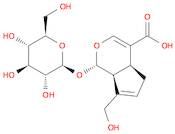 Cyclopenta[c]pyran-4-carboxylic acid, 1-(β-D-glucopyranosyloxy)-1,4a,5,7a-tetrahydro-7-(hydroxymethyl)-, (1S,4aS,7aS)-