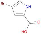 1H-Pyrrole-2-carboxylic acid, 4-bromo-
