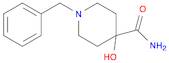 4-Piperidinecarboxamide, 4-hydroxy-1-(phenylmethyl)-