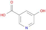 3-Pyridinecarboxylic acid, 5-hydroxy-