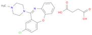 Butanedioic acid, compd. with 2-chloro-11-(4-methyl-1-piperazinyl)dibenz[b,f][1,4]oxazepine (1:1)