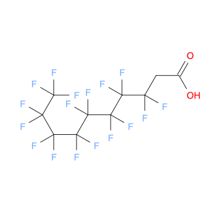 Decanoic acid, 3,3,4,4,5,5,6,6,7,7,8,8,9,9,10,10,10-heptadecafluoro-