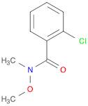 Benzamide, 2-chloro-N-methoxy-N-methyl-