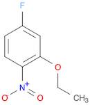 Benzene, 2-ethoxy-4-fluoro-1-nitro-