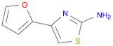 2-Thiazolamine, 4-(2-furanyl)-