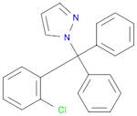 1H-Pyrazole, 1-[(2-chlorophenyl)diphenylmethyl]-
