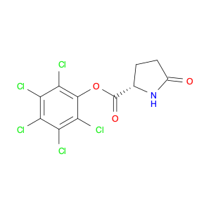 L-Proline, 5-oxo-, pentachlorophenyl ester (9CI)