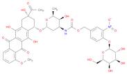 5,12-Naphthacenedione, 8-acetyl-7,8,9,10-tetrahydro-6,8,11-trihydroxy-1-methoxy-10-[[2,3,6-trideoxy-3-[[[[4-(β-D-galactopyranosyloxy)-3-nitrophenyl]methoxy]carbonyl]amino]-α-L-lyxo-hexopyranosyl]oxy]-, (8S,10S)-