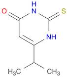 4(1H)-Pyrimidinone, 2,3-dihydro-6-(1-methylethyl)-2-thioxo-