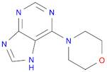 9H-Purine, 6-(4-morpholinyl)-