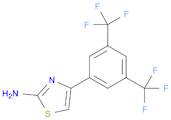 2-Thiazolamine, 4-[3,5-bis(trifluoromethyl)phenyl]-