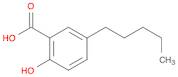 Benzoic acid, 2-hydroxy-5-pentyl-